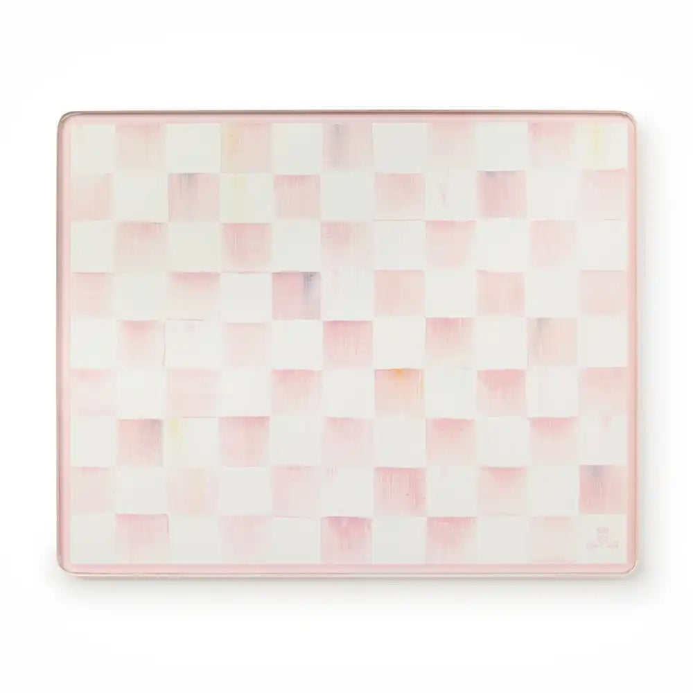 Cherry Check Cutting Board, Set of 2