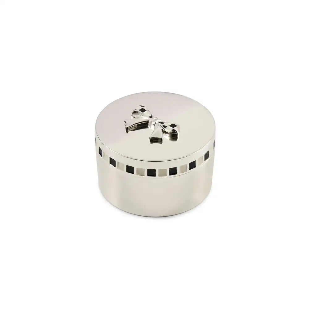 Celebrate Silver Plated Bow Trinket Box Main image
