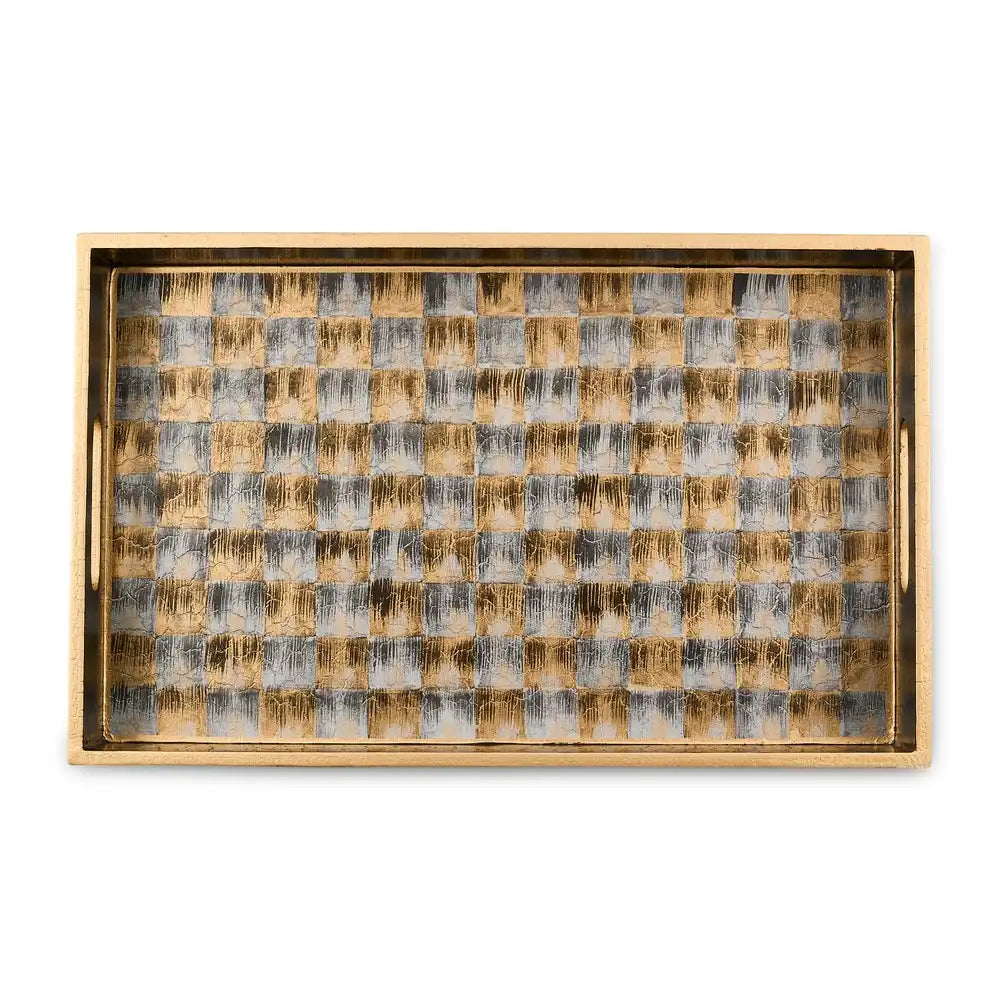 Courtly Check Serving Tray