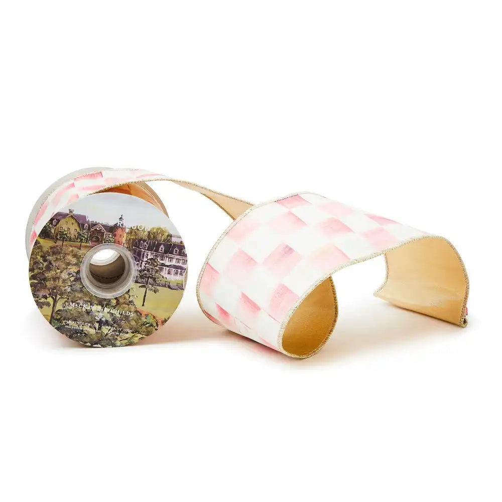 Rosy Check 4" Ribbon Main image