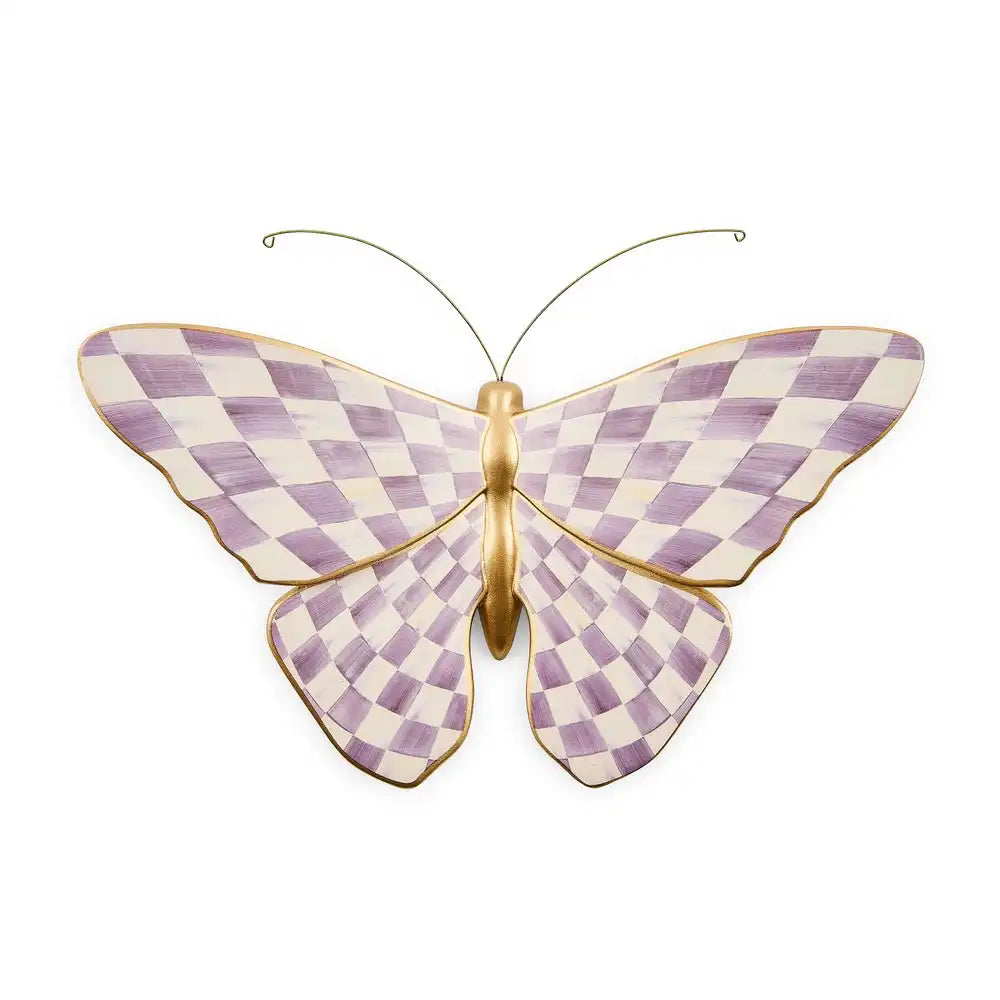 Courtly Check & Stripe Butterfly Trio