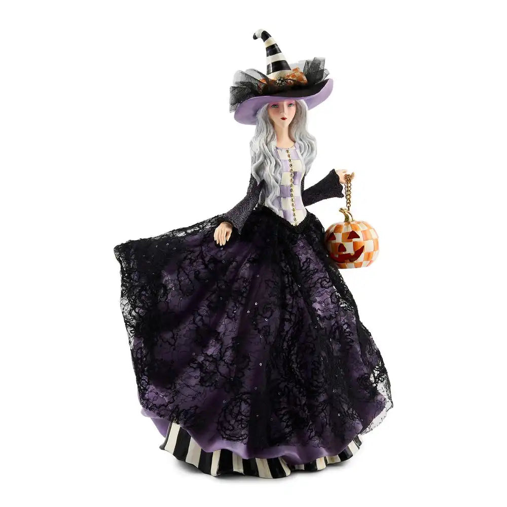 The Pumpkin Belle Witch Illuminated Figurine Main image