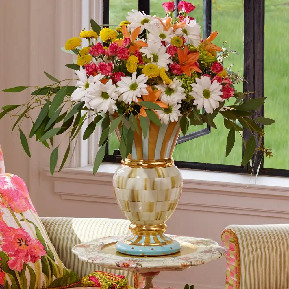 Courtly Check Small Great Vase