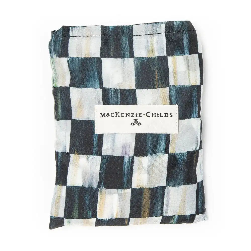 Emerald Check To Go Tote