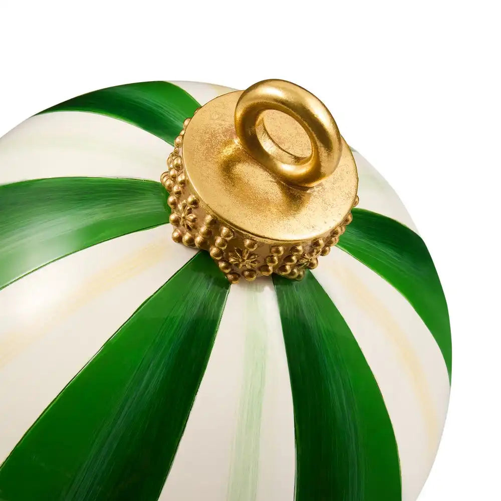 Red Stripe Medium Tabletop Ornament