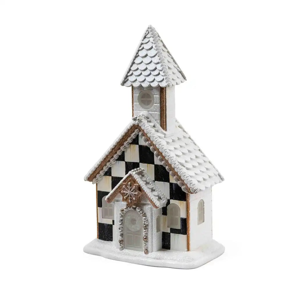 Gingerbread Illuminated Church
