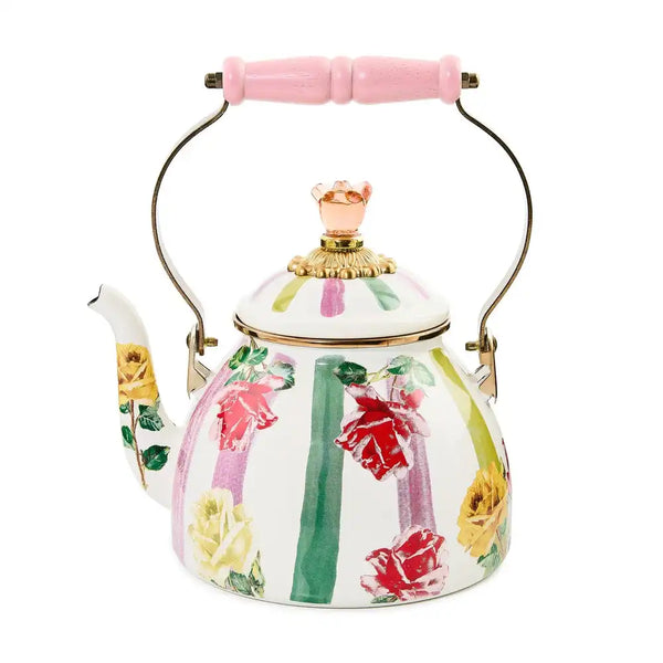 Palm Beach Check 2 Quart Tea Kettle