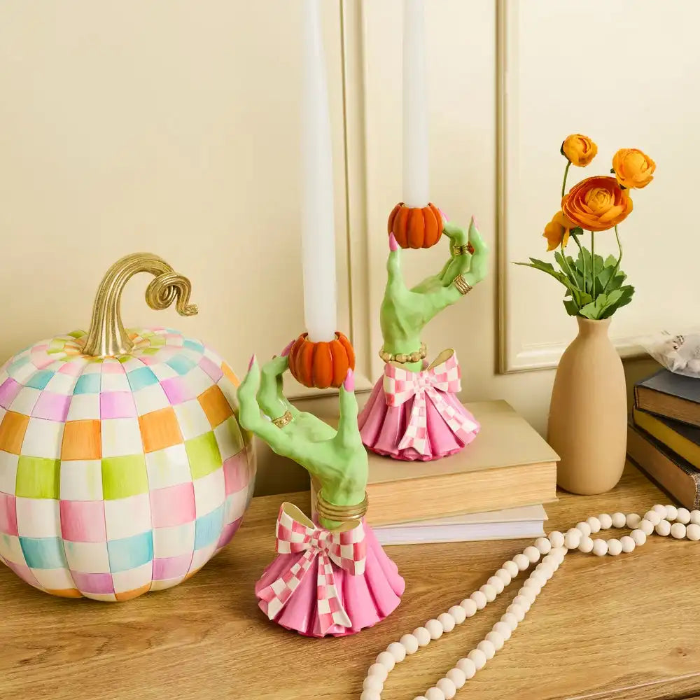 Glam 'o' ween Hand Candle Holders, Set of 2 Secondary image