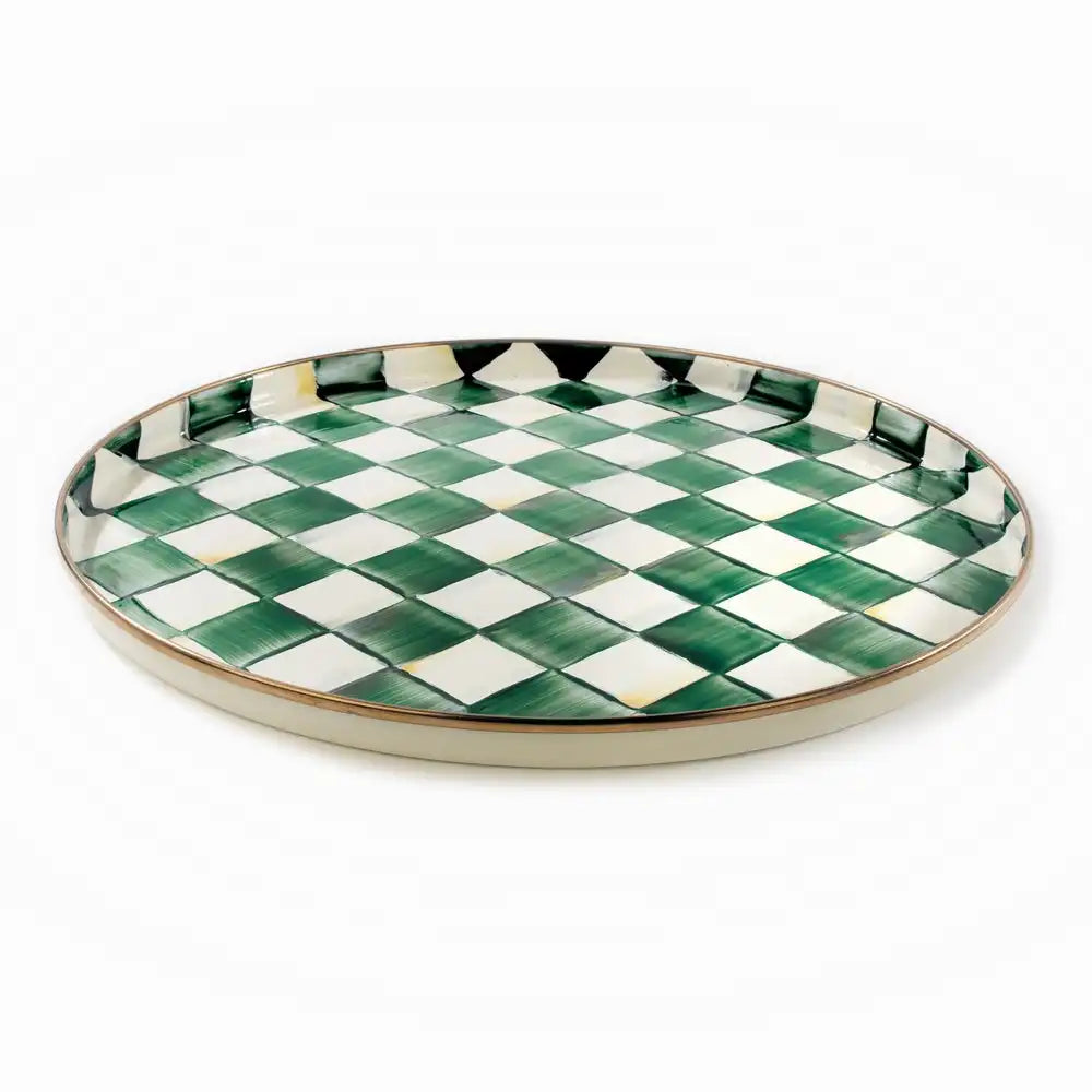 Sophisticheck Round Tray