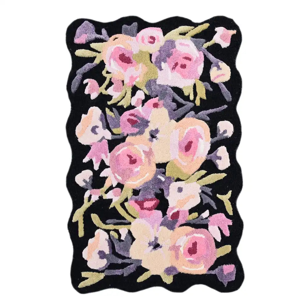Violet Roses 5' x 8' Rug