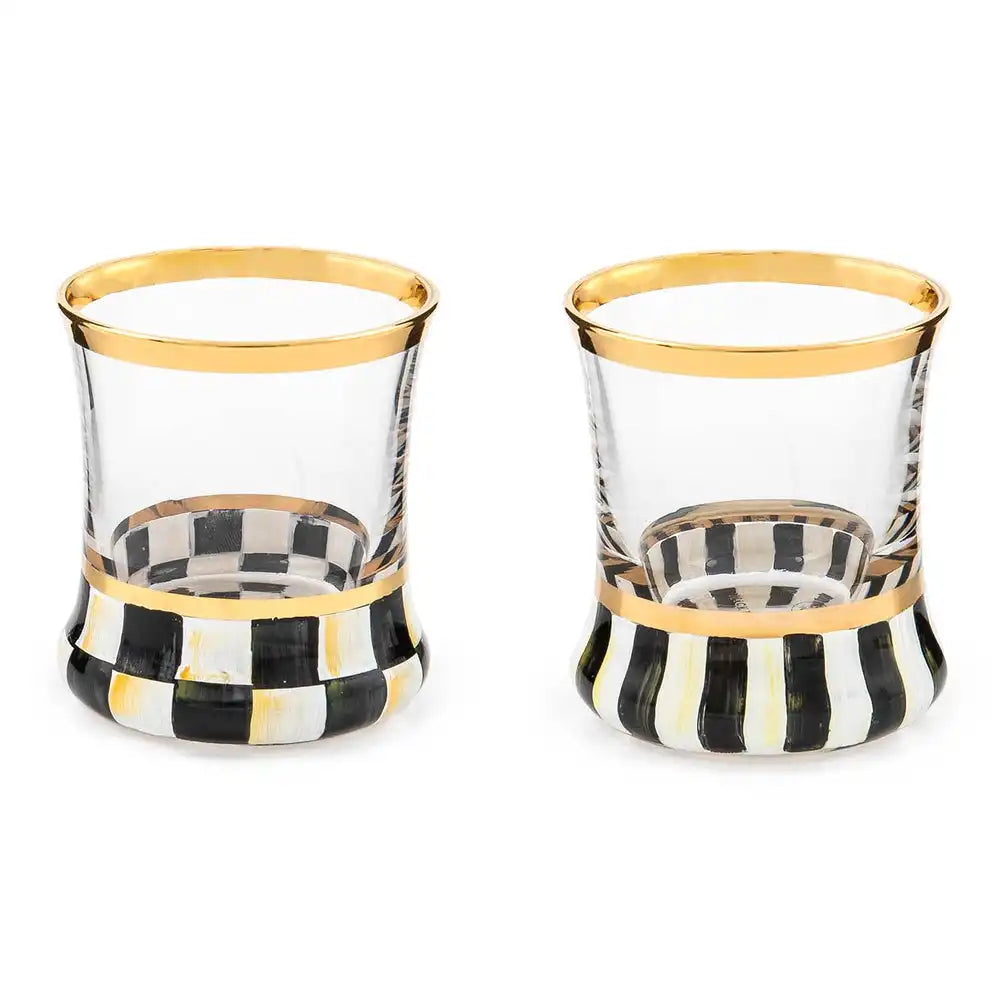 Courtly Check Coupe Glass
