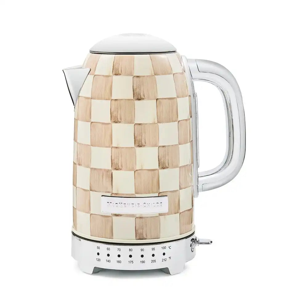 Emerald Check Electric Kettle