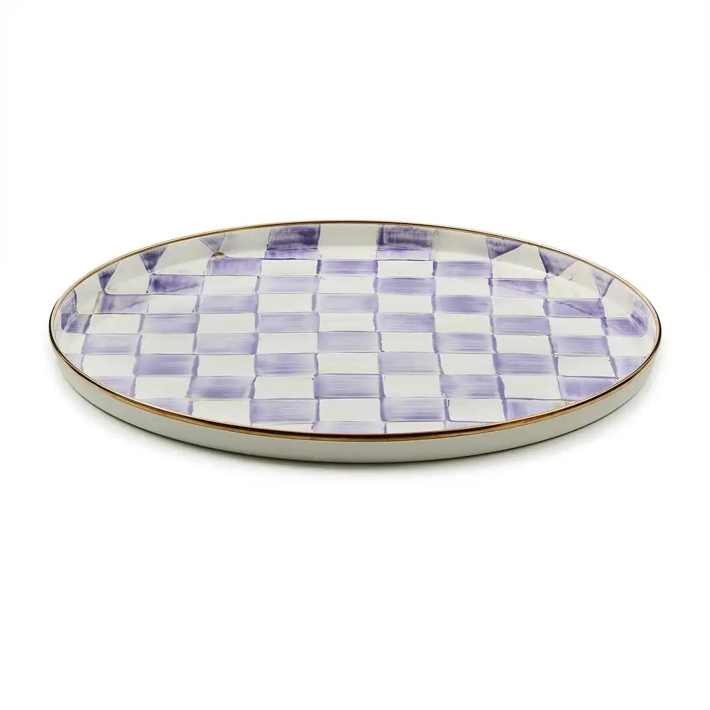 Sophisticheck Round Tray