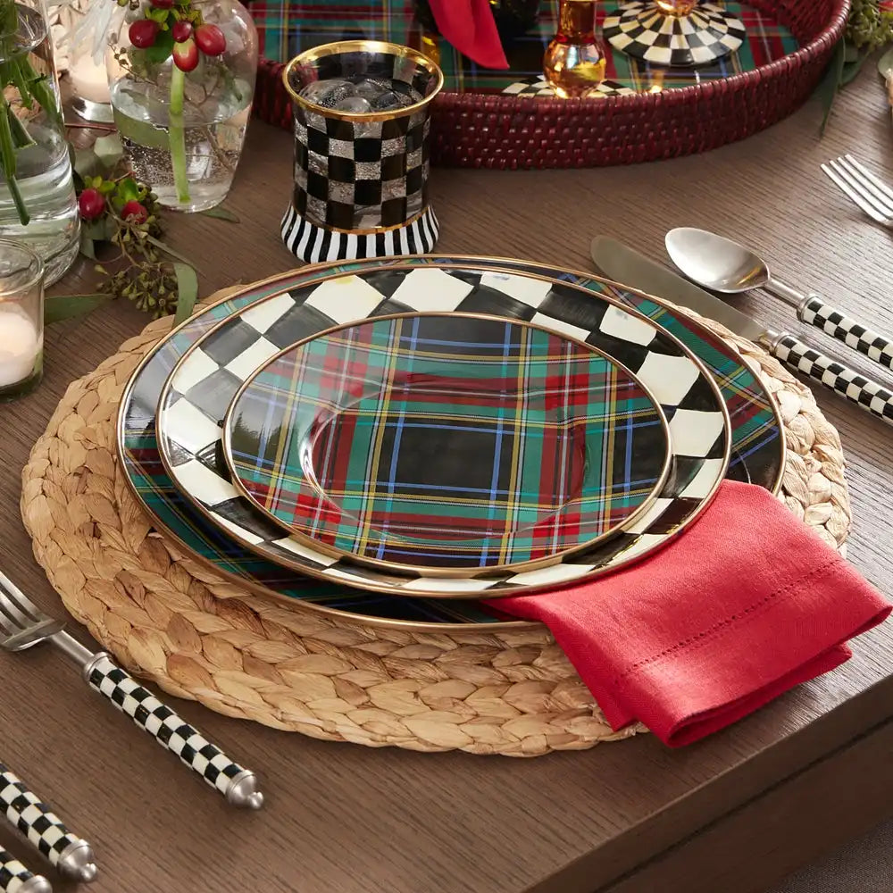 Tartan Black Charger Secondary image