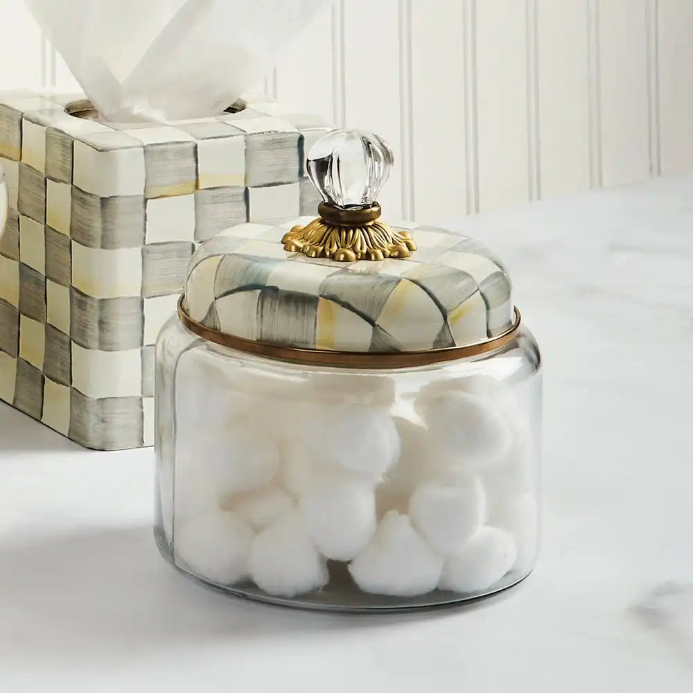 Sterling Check Large Kitchen Canister