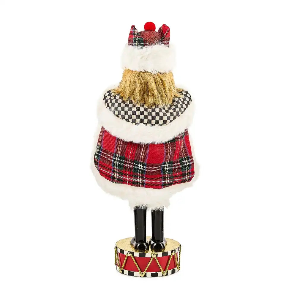 Tartan Cardinal Nutcracker