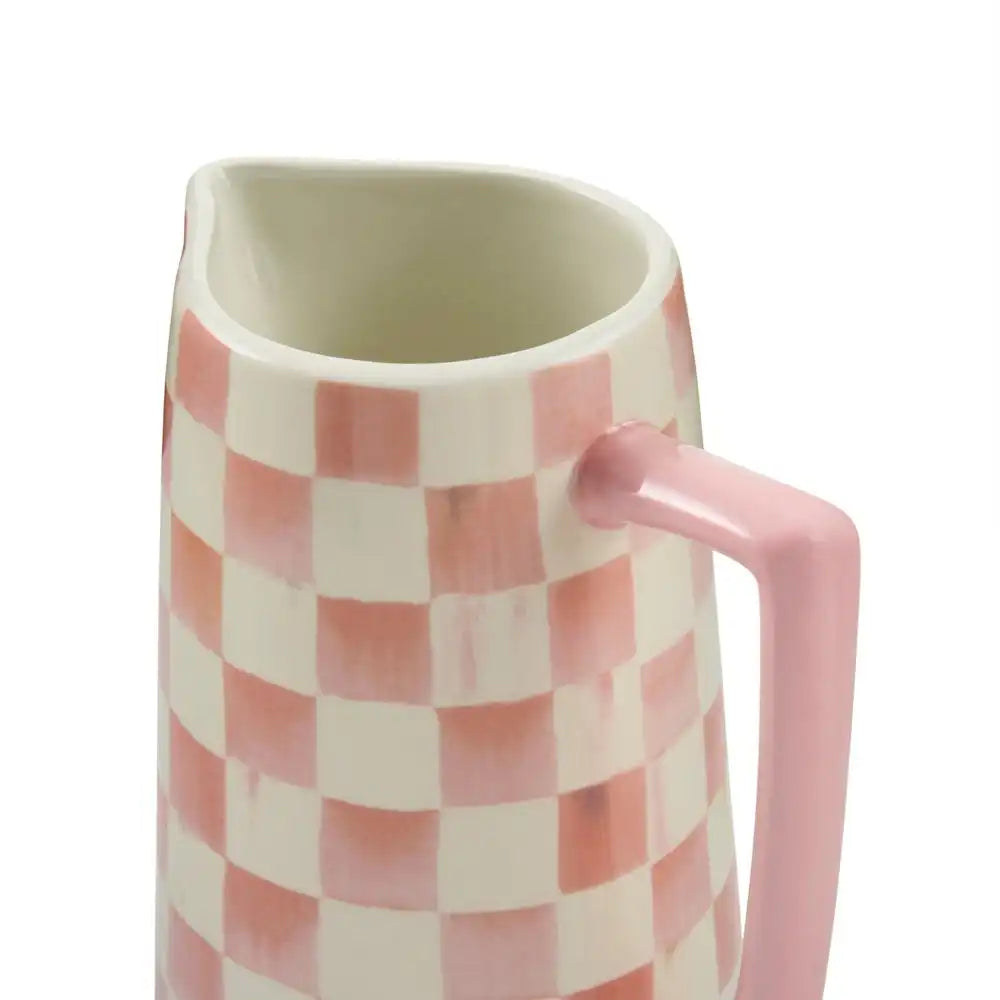 Courtly Check Farmhouse Pitcher