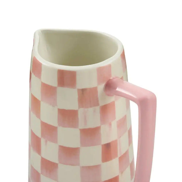 Courtly Check Farmhouse Pitcher