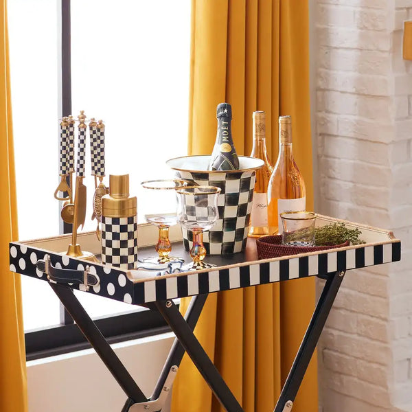 Courtly Check Coupe Glass