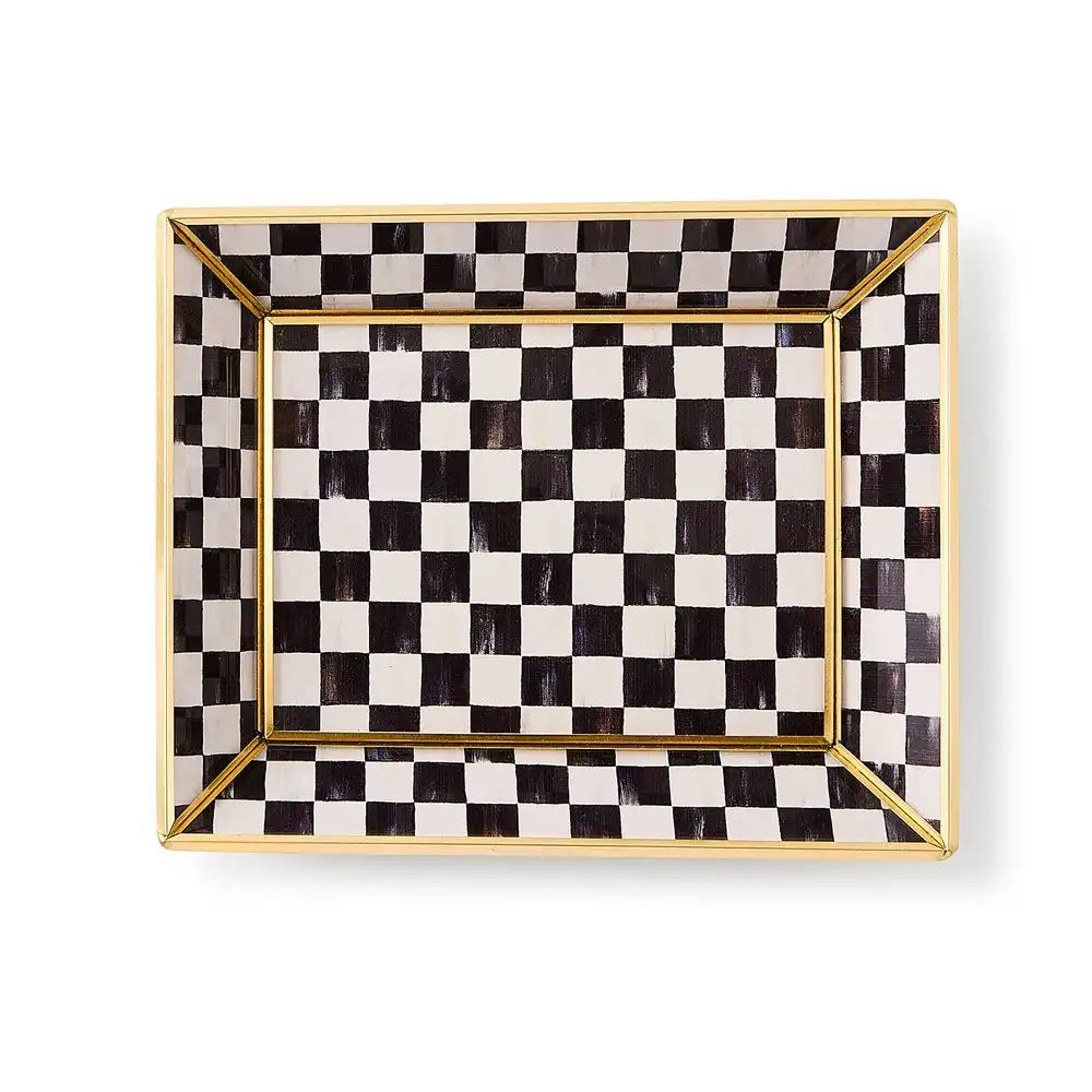Courtly Check Glass Soap Pump