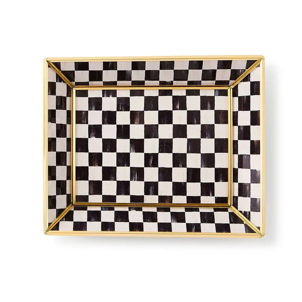 Courtly Check Glass Soap Pump
