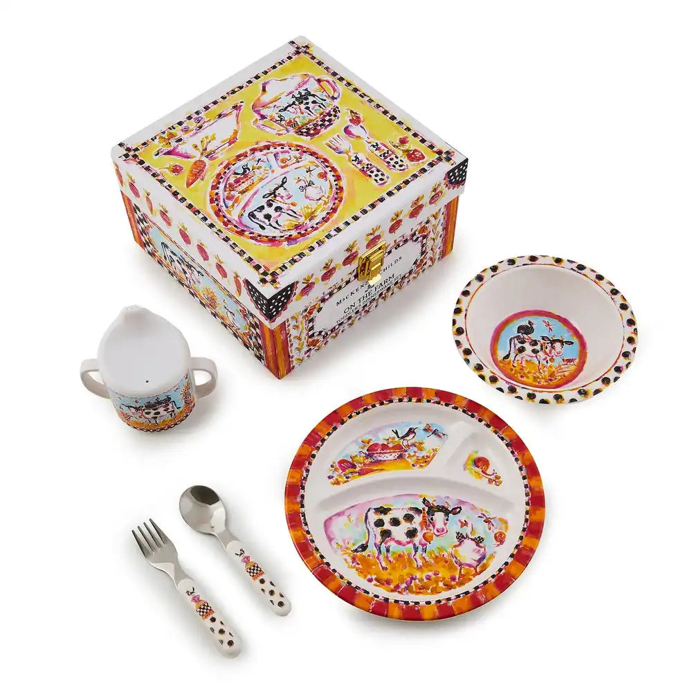 On the Farm Toddler's Dinnerware Set Main image