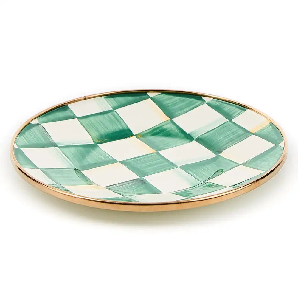 Sterling Check Saucer