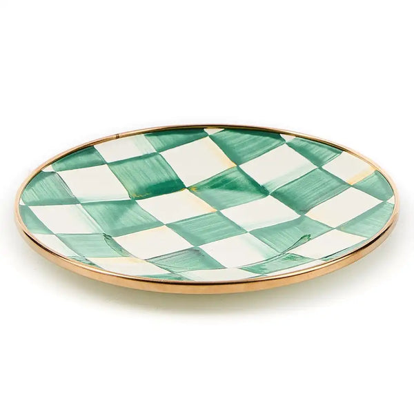 Sterling Check Saucer