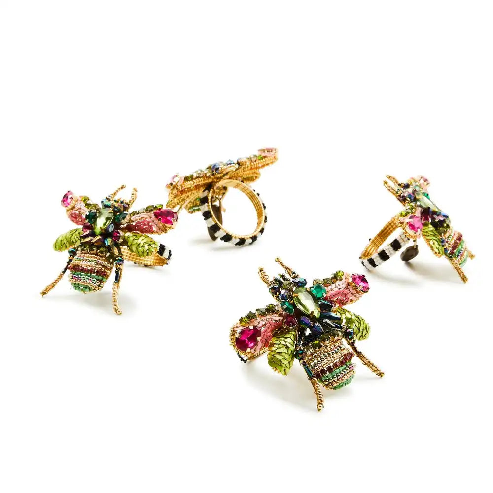 Beetle Napkin Rings, Set of 4 Main image