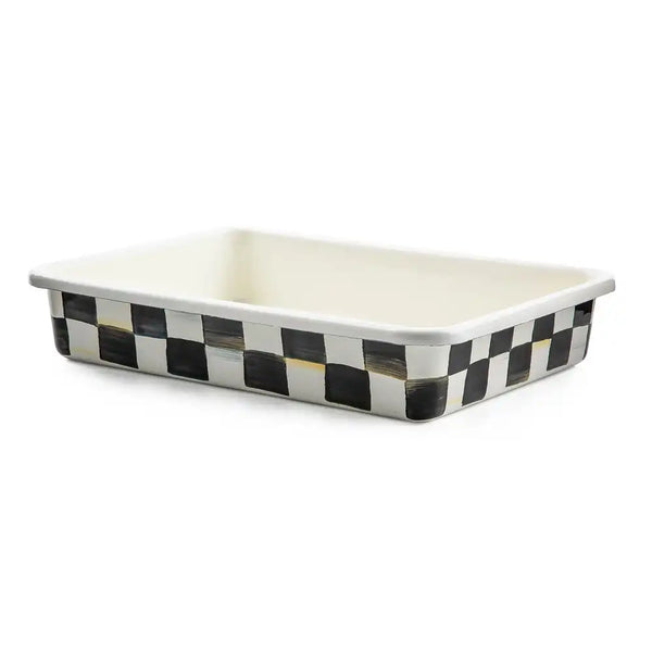 Mocha Check 9" x 13" Baking Pan