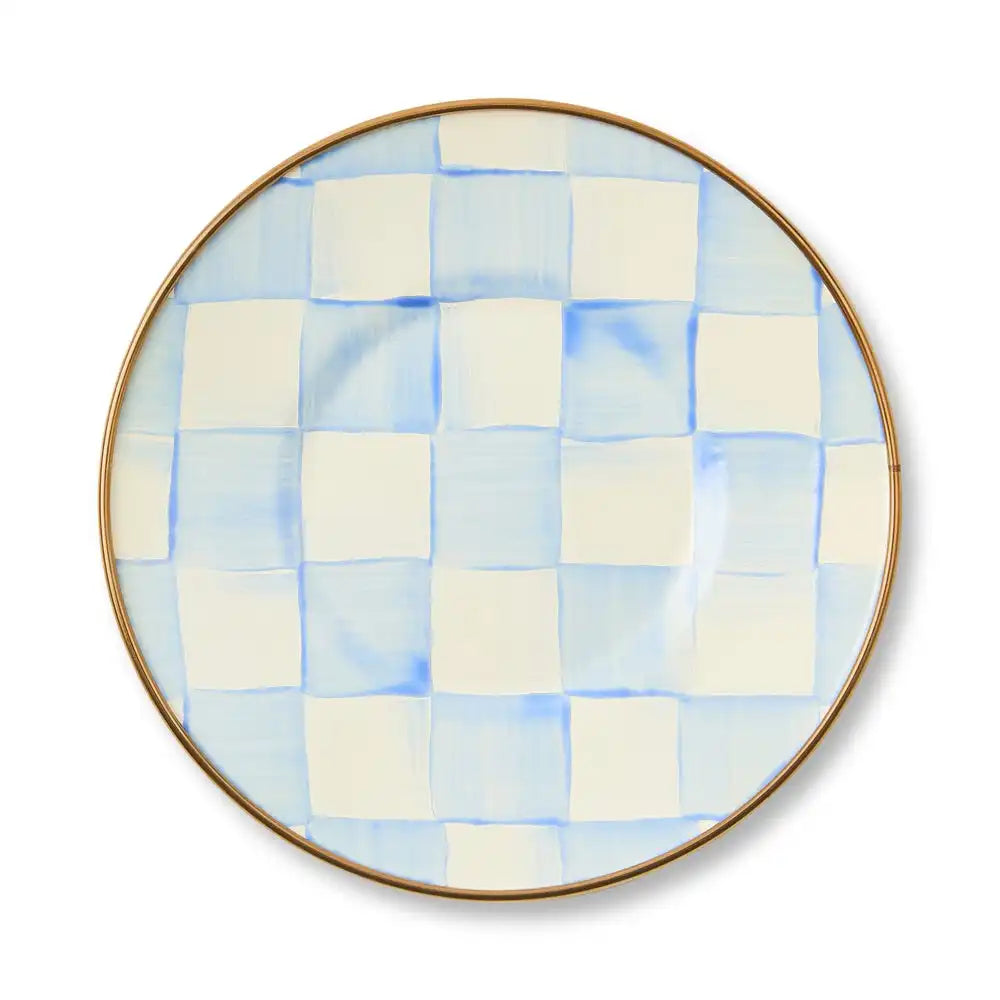 Sterling Check Saucer