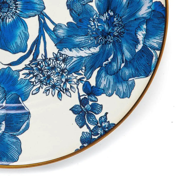 Royal English Garden Enamel Charger/Plate
