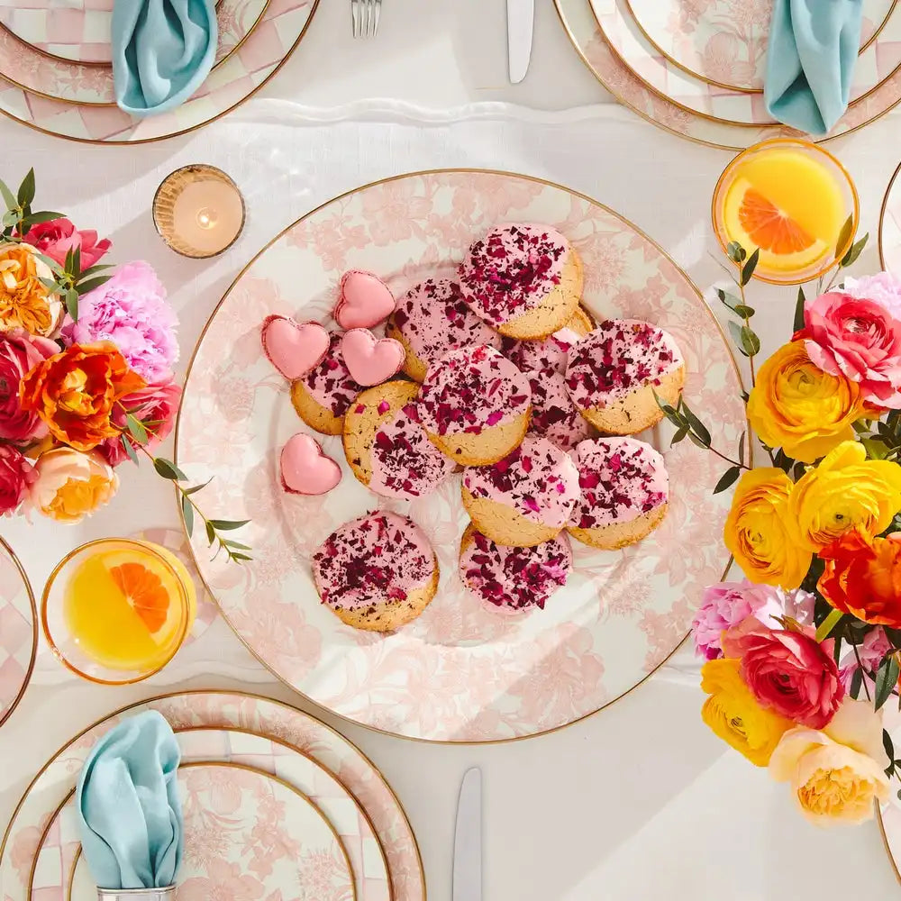 Royal Check Serving Platter