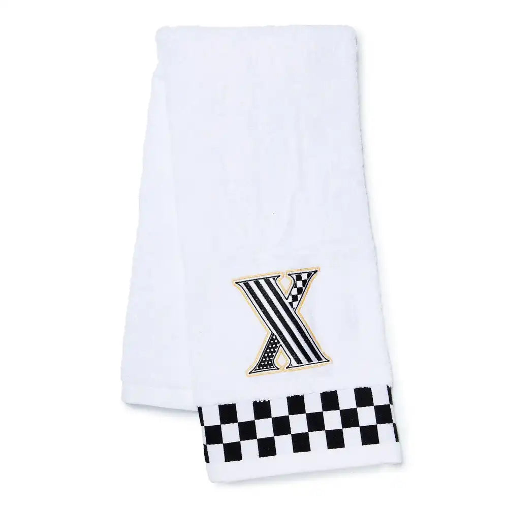 Monogram "V" Check Hand Towel