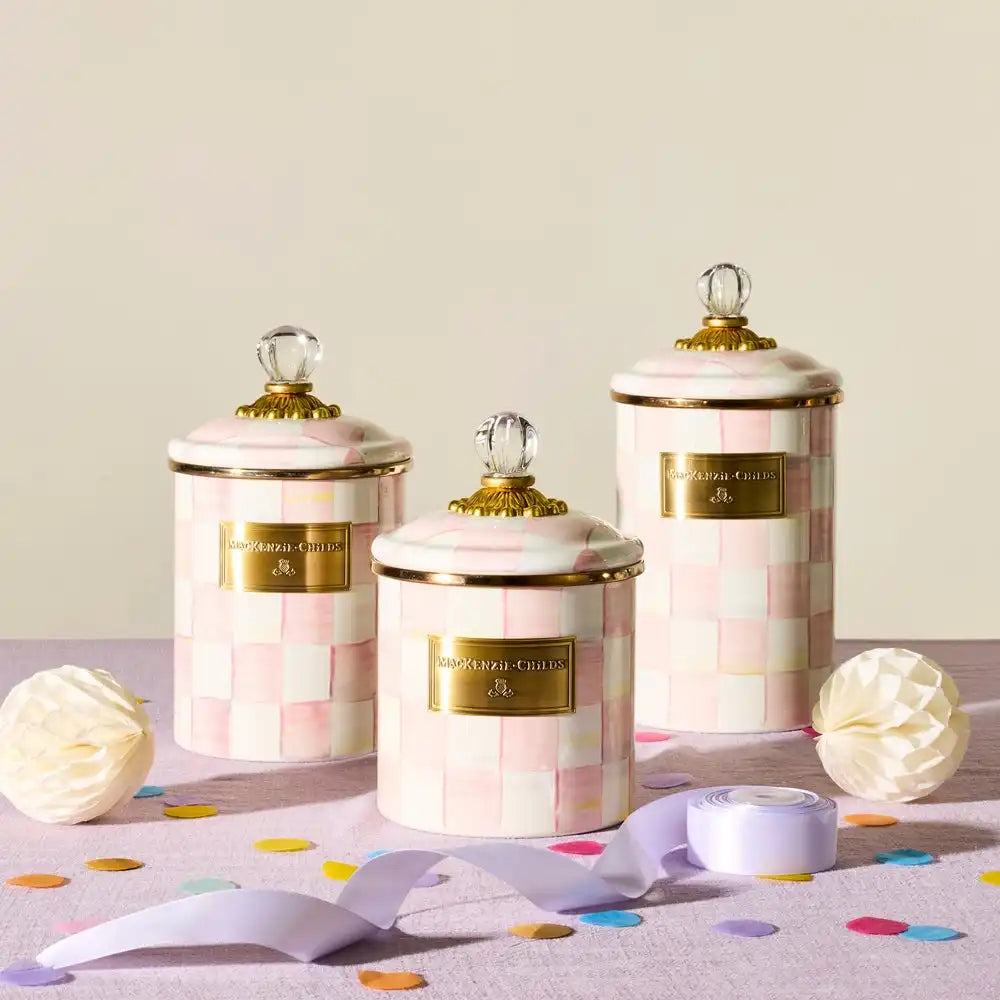 Rosy Check Canisters, Set of 3 Secondary image