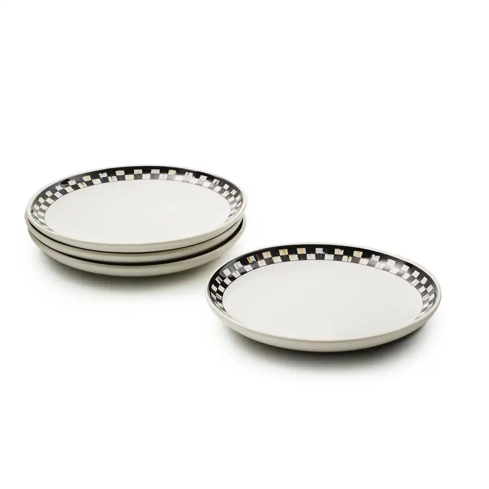 Courtly Check Everyday Small Plates, Set of 4 Main image