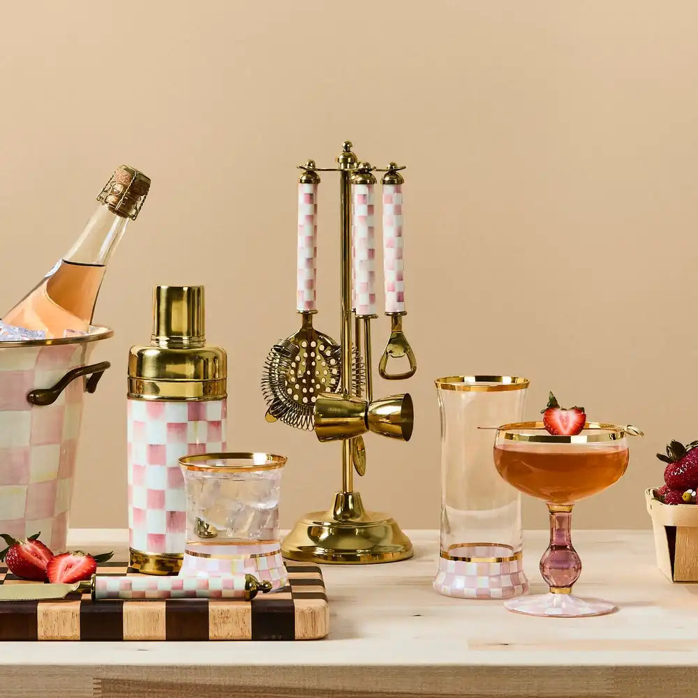 Rosy Check 3260 Gold Wine Cooler