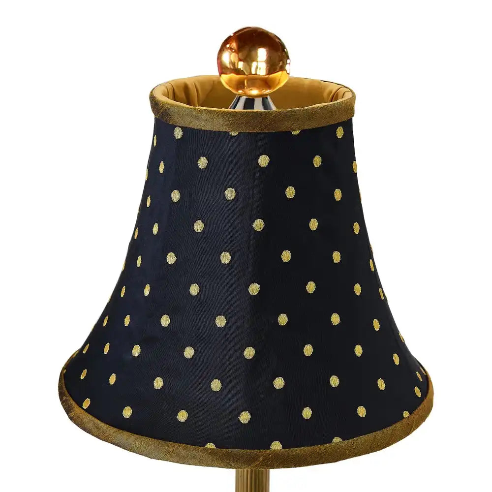 Black Tie Courtly Candlestick Table Lamp