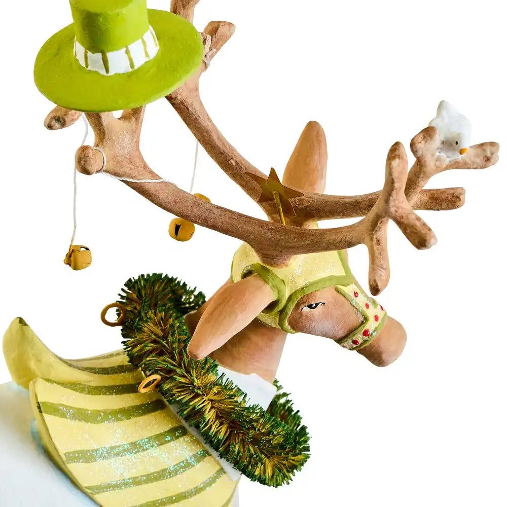Patience Brewster Dash Away Comet Reindeer Figure