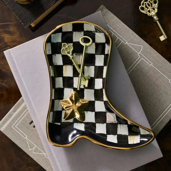 Lainey Wilson Rosy Check Cowgirl Boot Dish