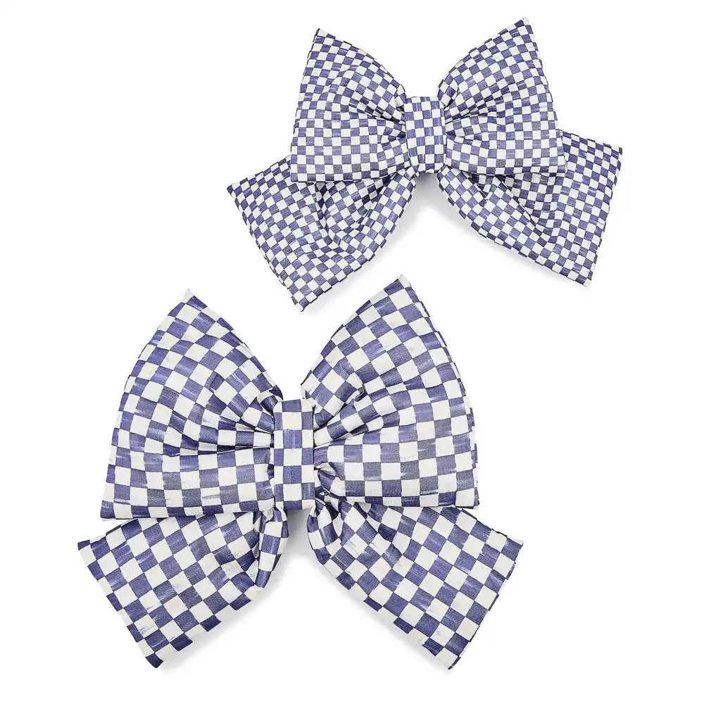 Courtly Check Medium Bow
