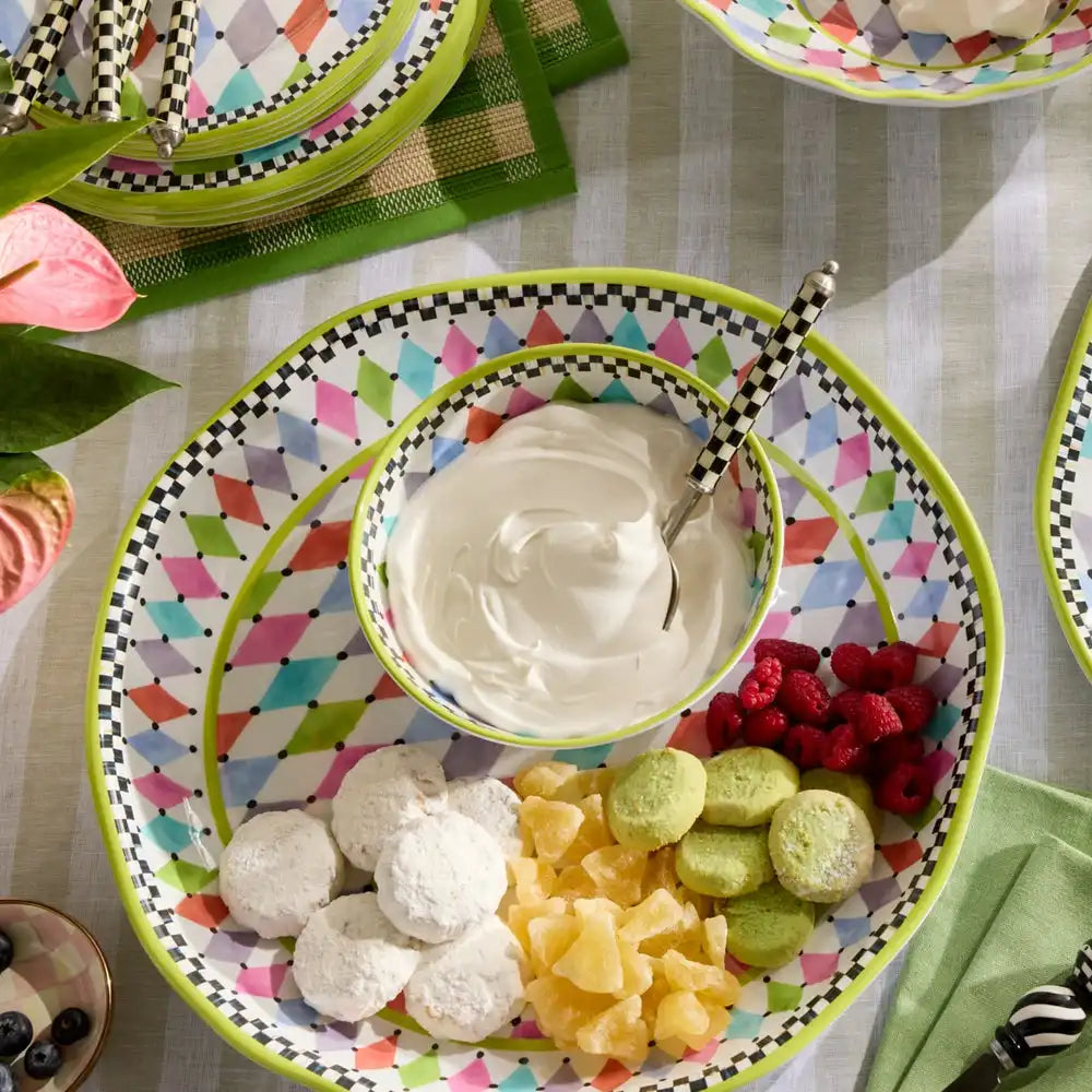 Palm Springs Melamine Oval Platter