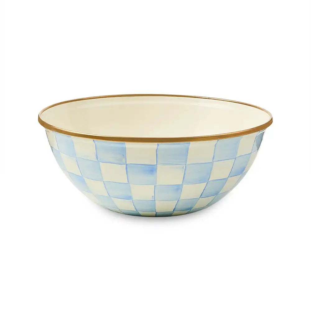 Sky Check Large Everyday Bowl
