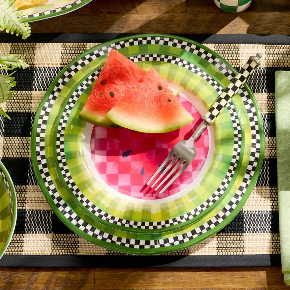 Watermelon Melamine Small Bowls, Set of 4