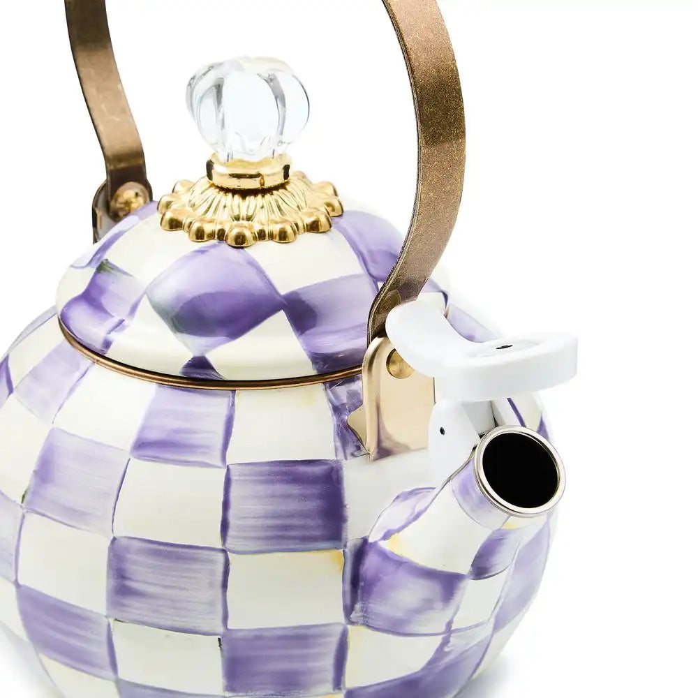 Courtly Check Whistling Tea Kettle