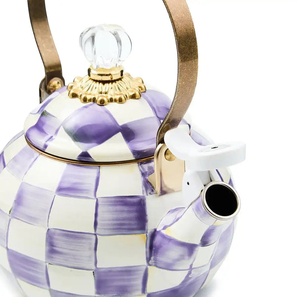 Courtly Check Whistling Tea Kettle