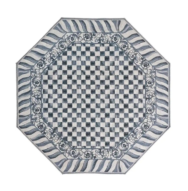 Sterling Check 5' x 7'6" Washable Rug