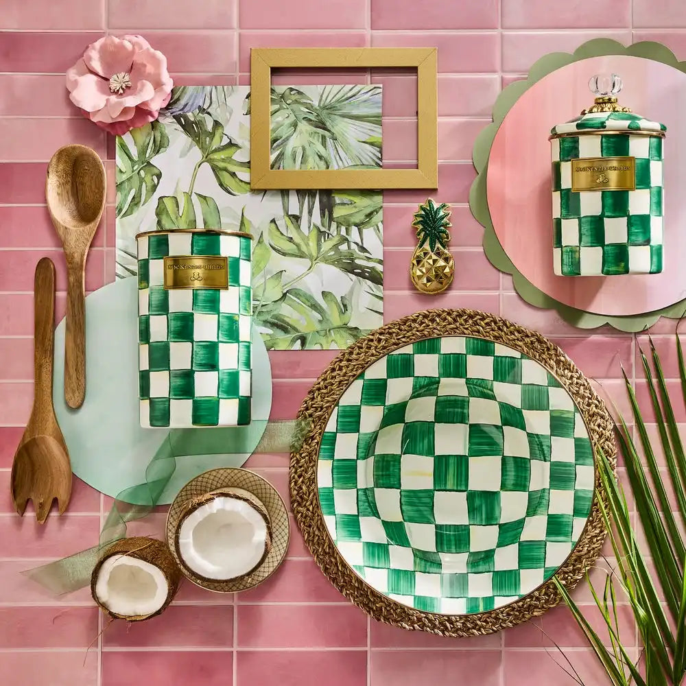 Courtly Check Salad Serving Set