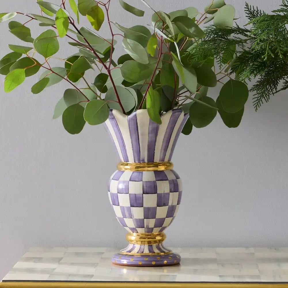 Courtly Check Small Great Vase