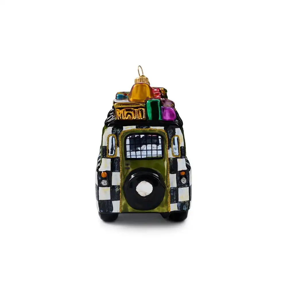 Christmas Vacation Car Glass Ornament